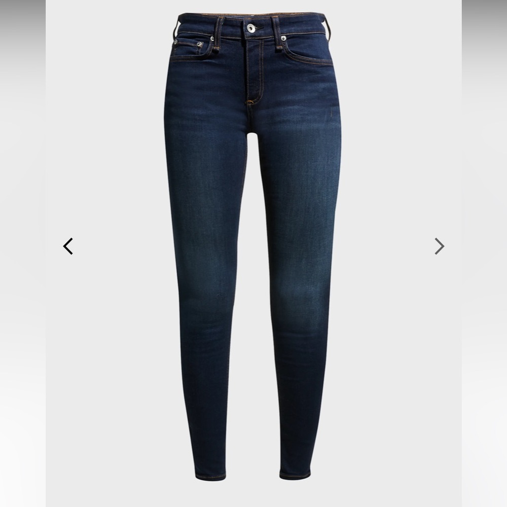 rag & bone high rise skinny blue jeans size 29